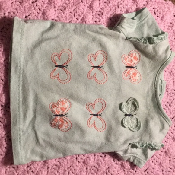 Other - Newborn baby girl shirt.
